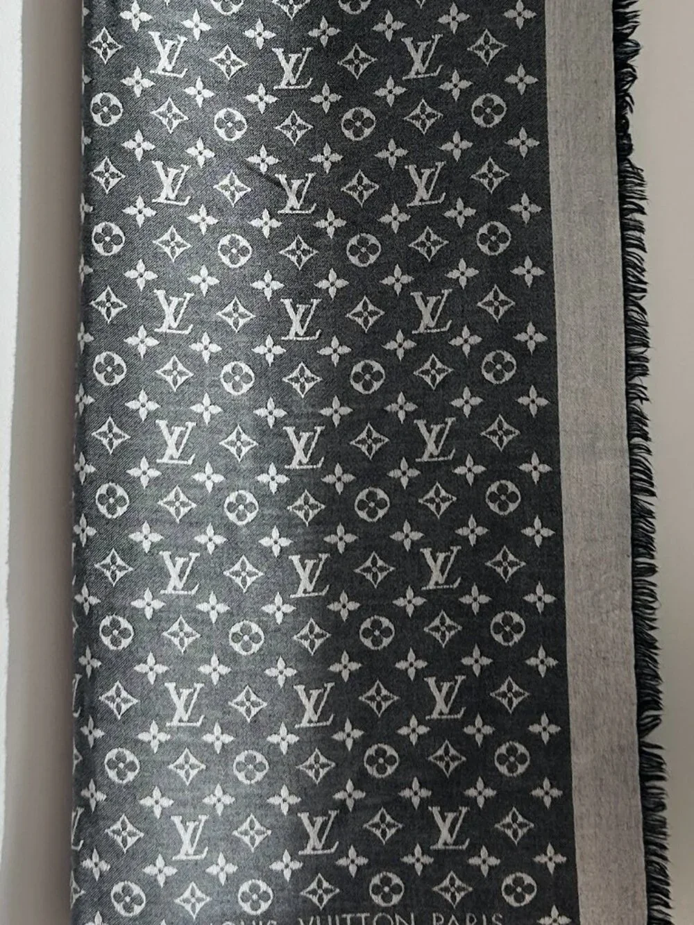 Louis Vuitton Monogram Wrap Shawl Scarf